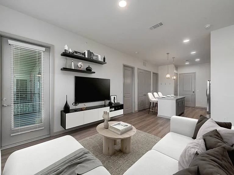 Open concept living space