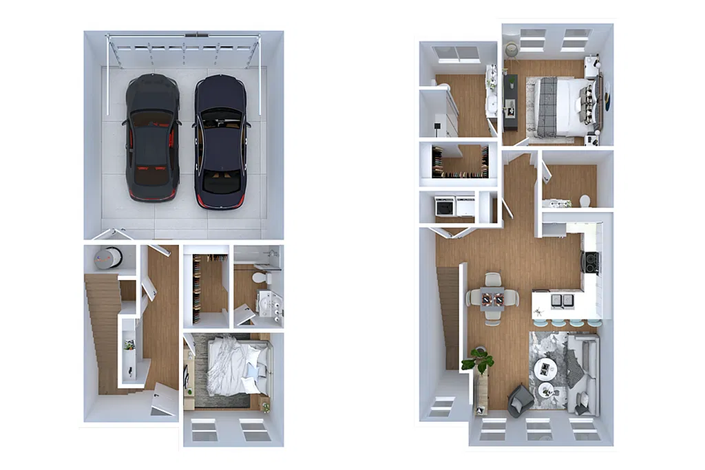 Floor plan Haxton