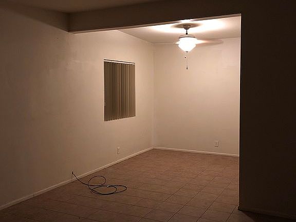 Living room off kitchen