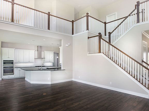Stunning two-story family room