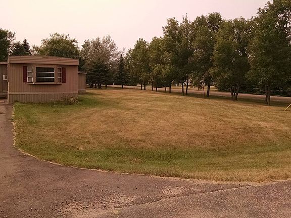 large side grass yard