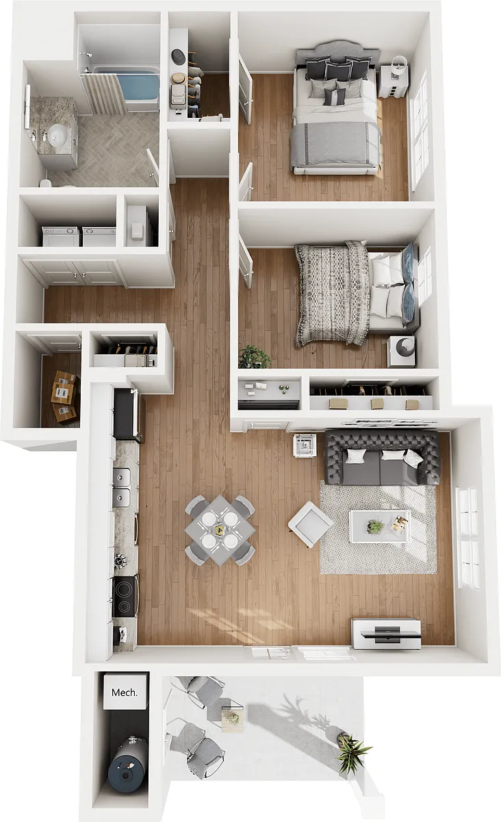 Floor plan B1