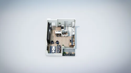 Floor plan Studio