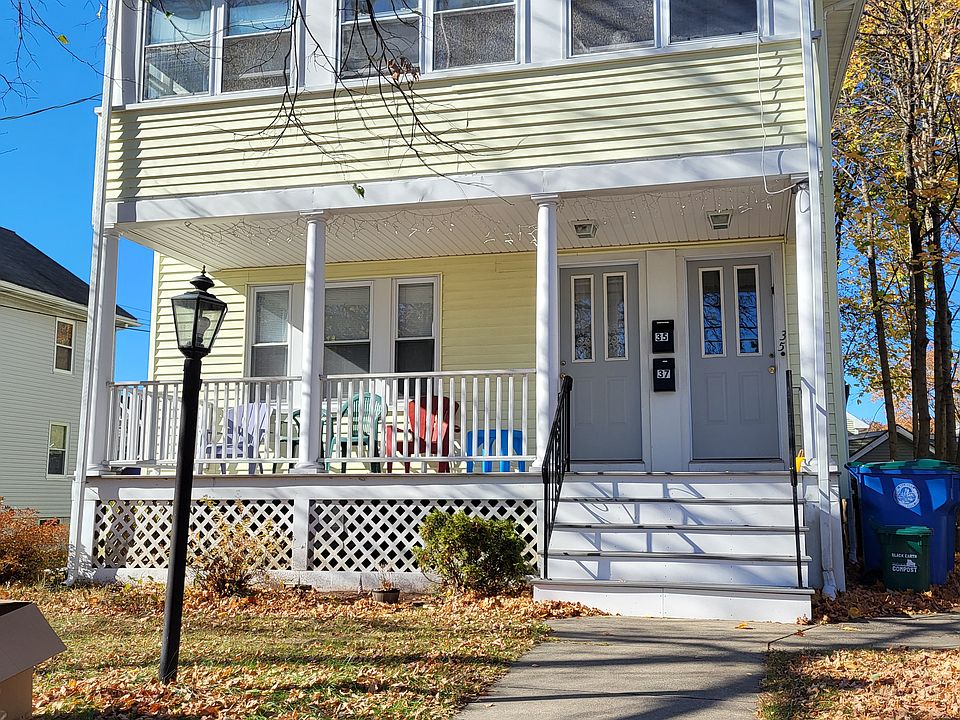 Front of house with new Trex porch