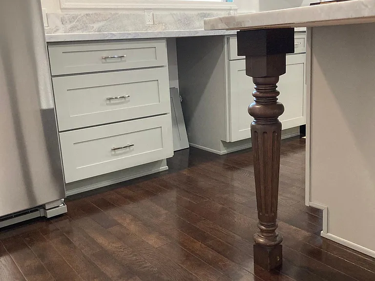 Solid hardwood floors