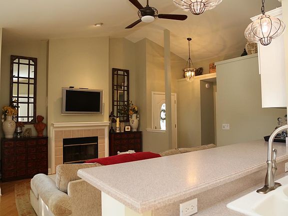 Watch TV from the kitchen