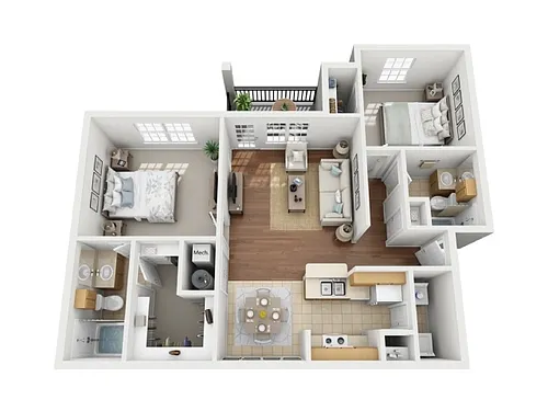 Floor plan B3