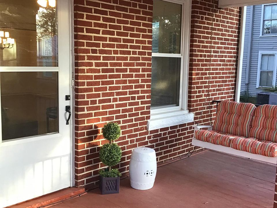 Front door- with included porch swing