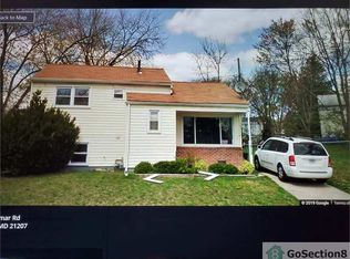 1813 Colmar Rd, Baltimore, MD 21207