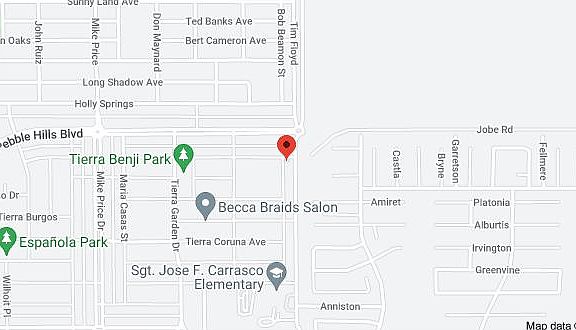 actual location