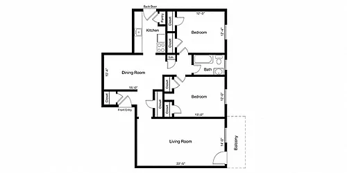 Floor plan Washington
