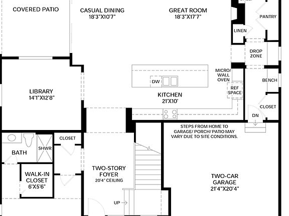 Optional Fifth Bedroom