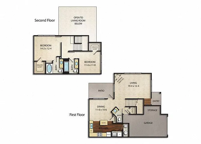 Floor plan Preakness