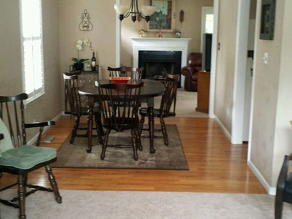 Living room to dining room