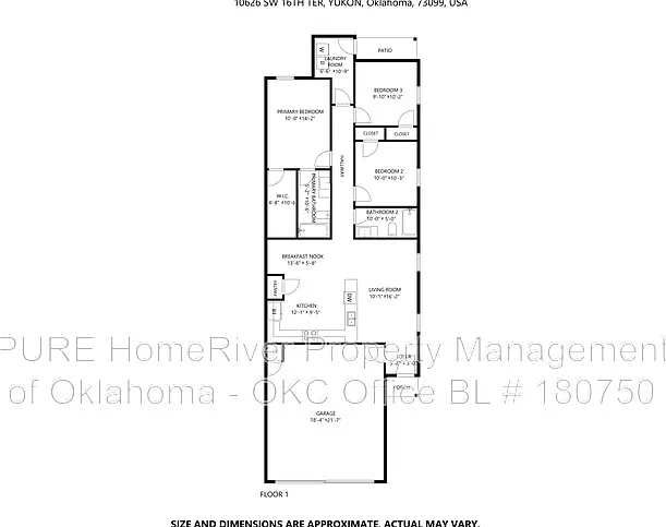 3 bed, 2.0 bath, 1250 sqft, $1,500 — Photo 2
