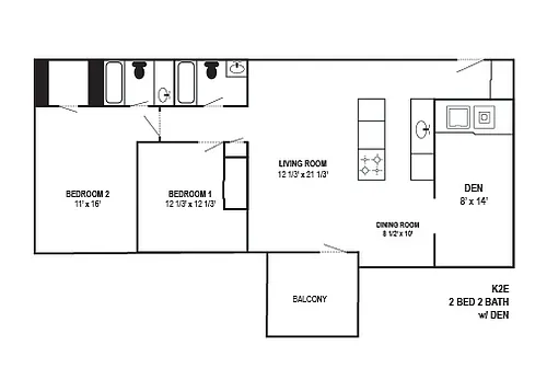 Floor plan K2E