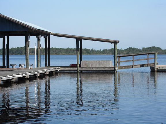 Dock with floating dock