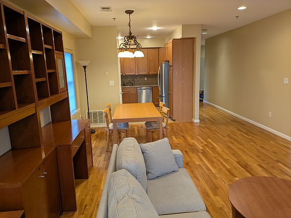 Living Room and Dining Room (kitchen in back)