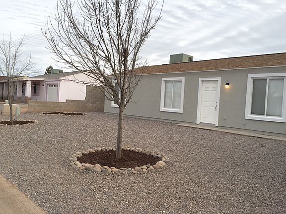 Landscaped front yard