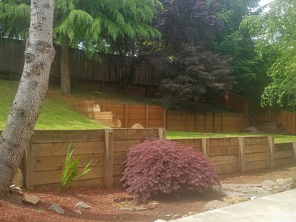 Fenced/Terraced Backyard