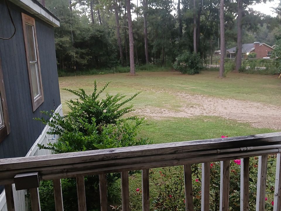 View from front porch .