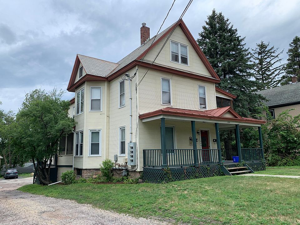 Street view of front building, apartment 4 in rear building