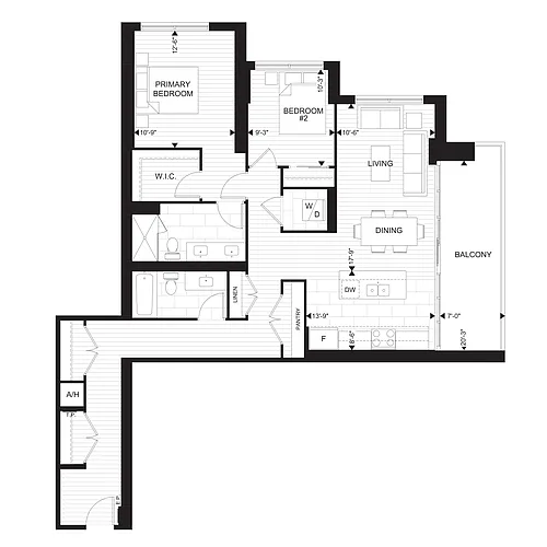 Floor plan The Preston