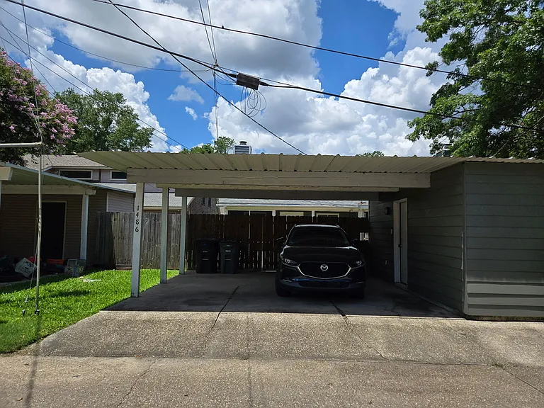 2-car Carport with storage