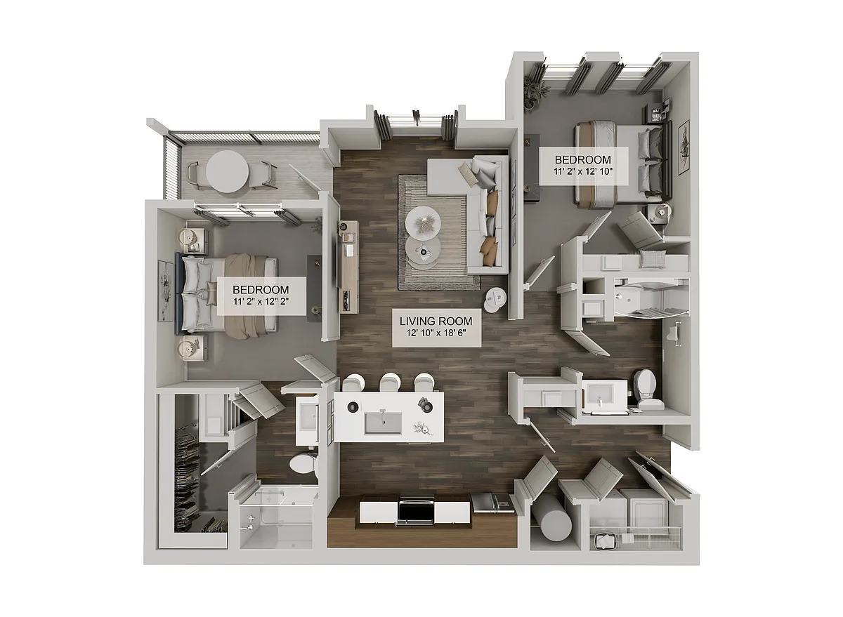 Floor plan Trailblazer Grand (B1A)