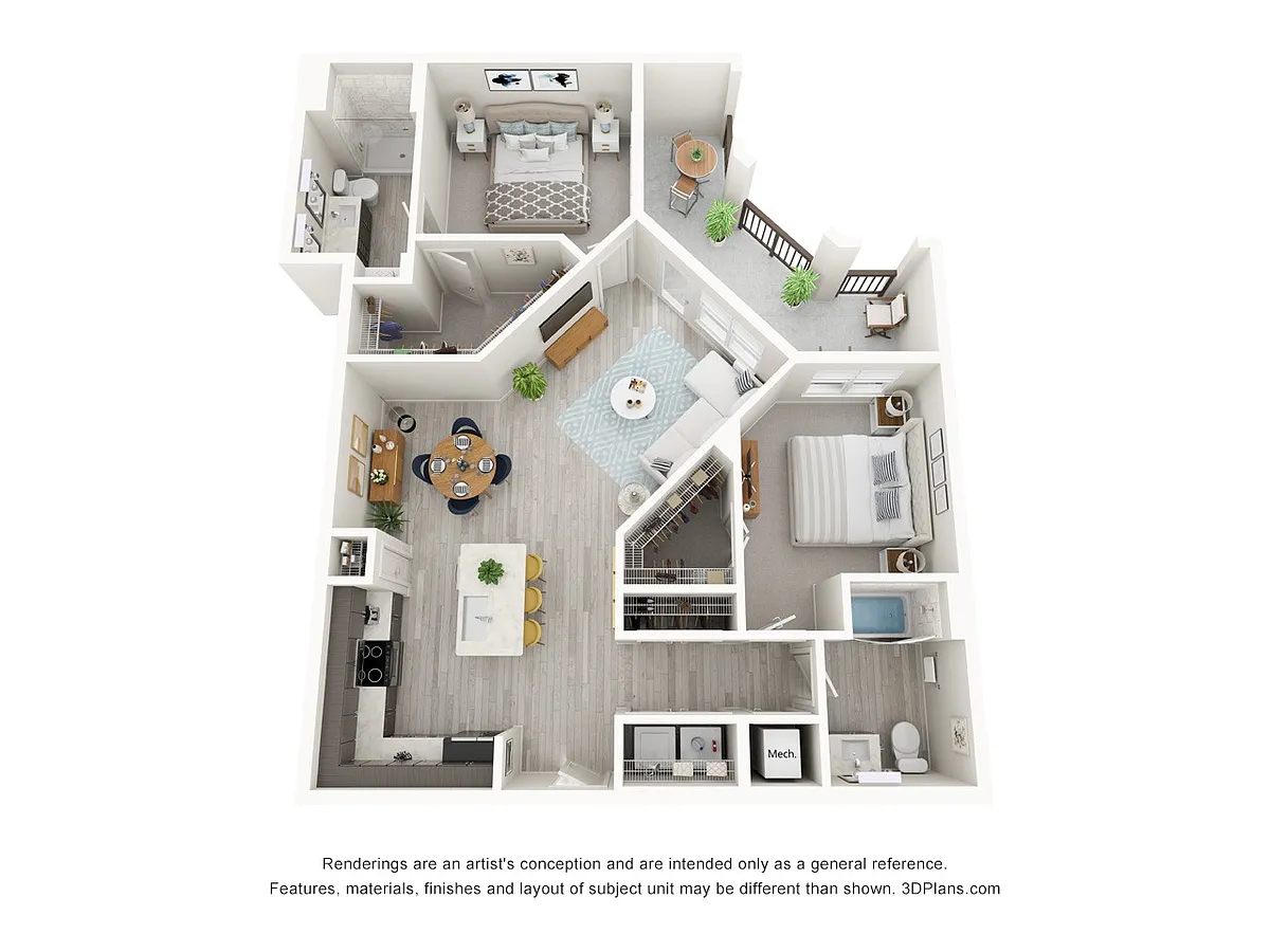 Floor plan B2E