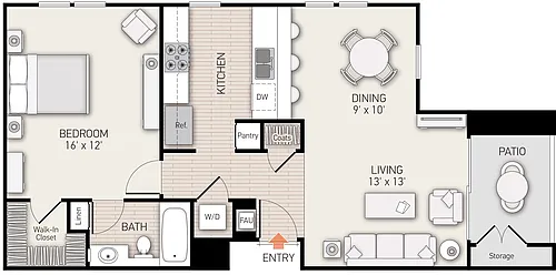 Floor plan Plan E