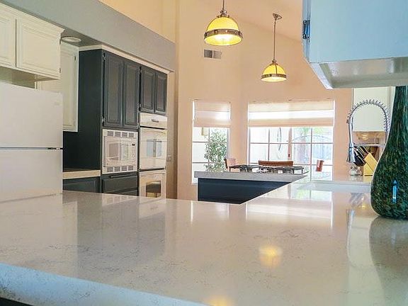 Light and bright kitchen.