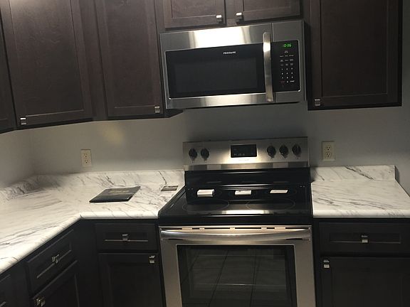 new stove, microwave