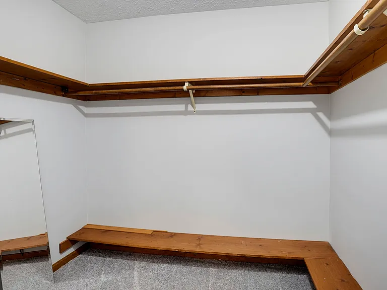 Large walk in closet in bedroom 3