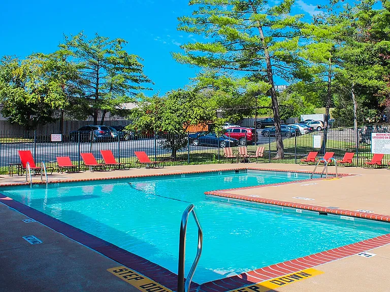 Sparkling Community Pool