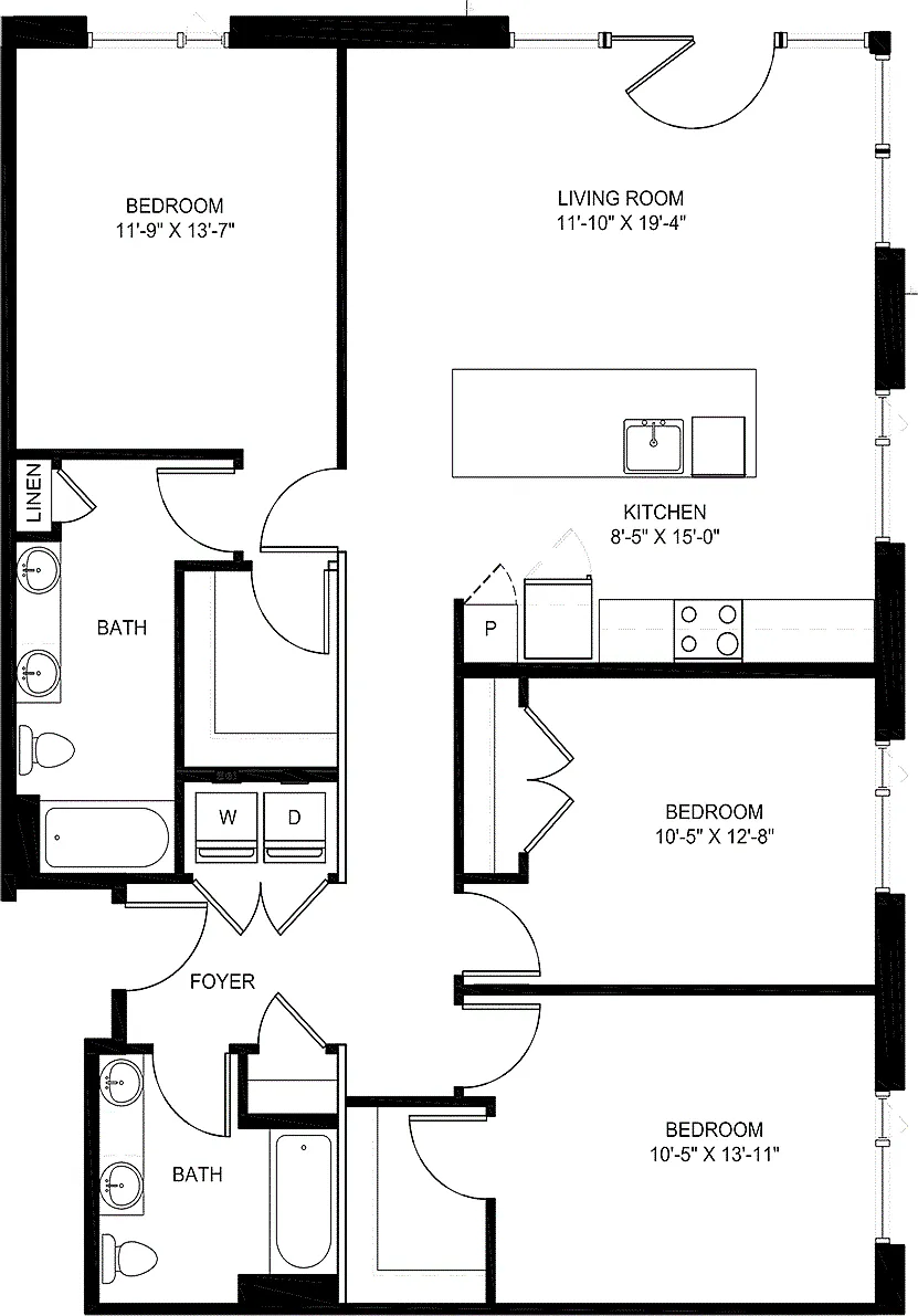 Floor plan D2