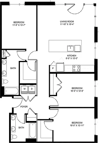 Floor plan D2