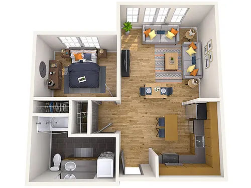 Floor plan A1
