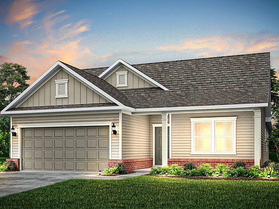 Compton Exterior LC203 with brick accent