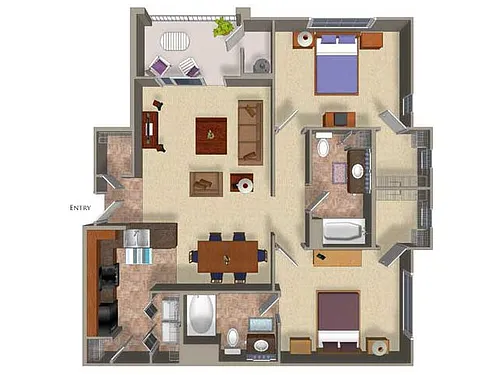 Floor plan B2