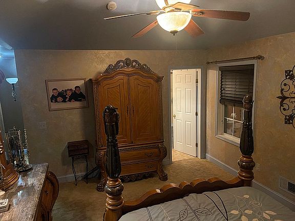 Master bedroom suite 