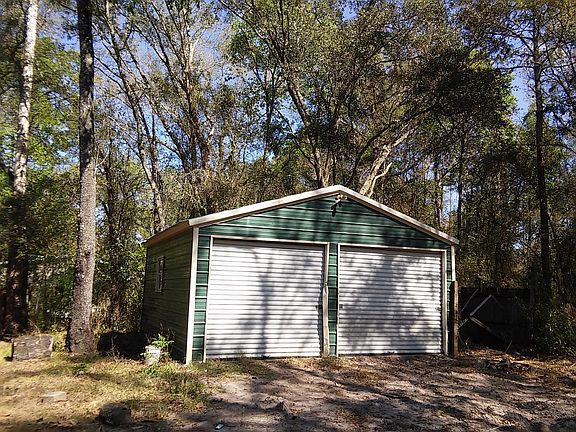 View of 2-car detached shed