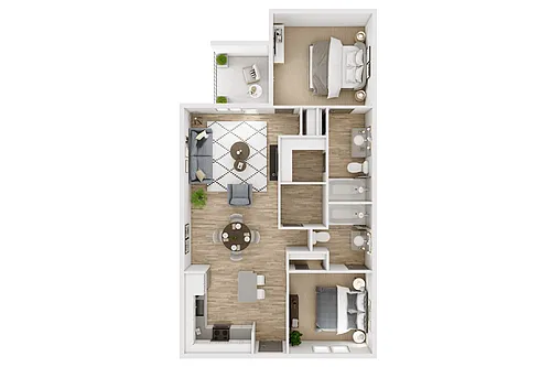 Floor plan Turquoise