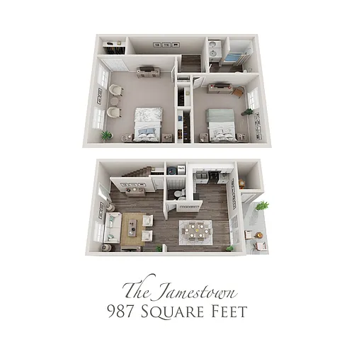 Floor plan The Jamestown Renovated