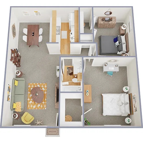 Floor plan B1