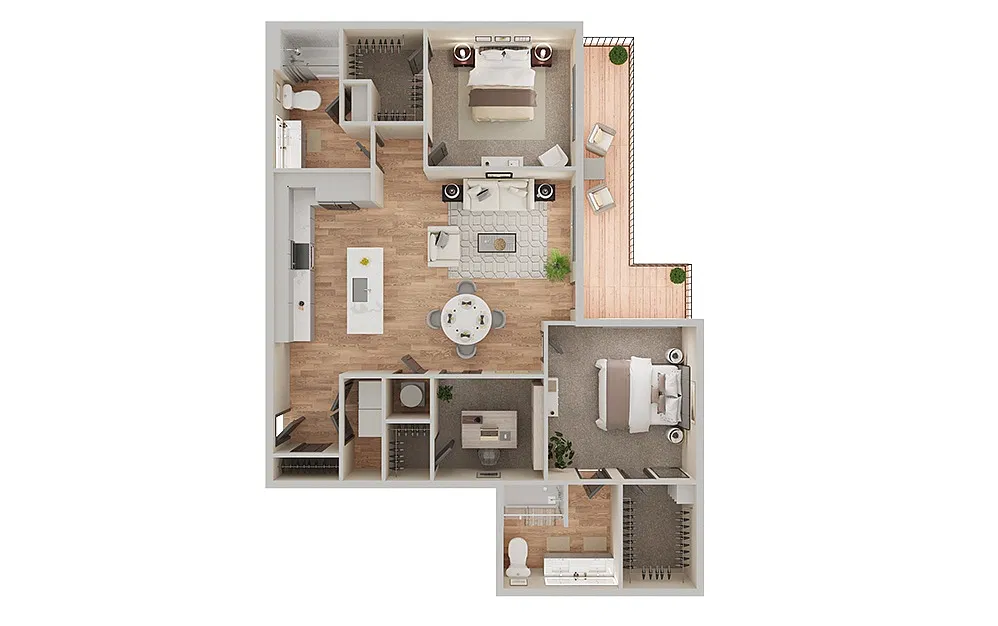 Floor plan B5D