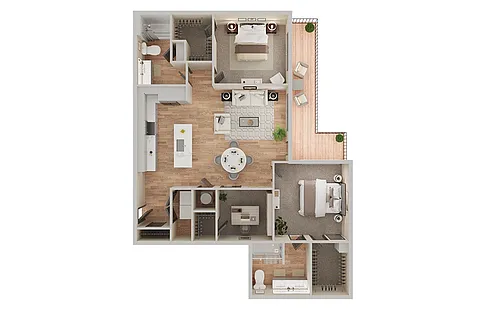 Floor plan B5D