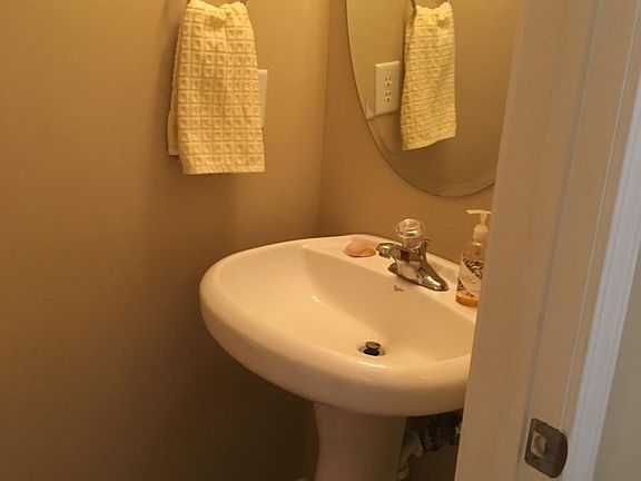 First floor powder room