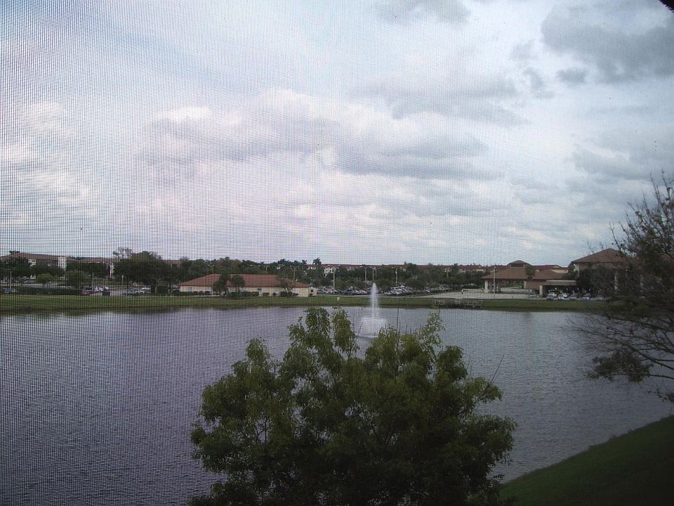 Third floor view from full balcony and both bedrooms