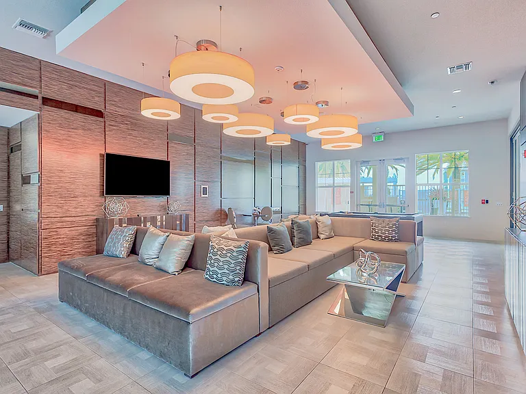 Clubhouse and social lounge
